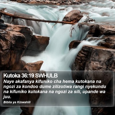 Kutoka 36:19 SWHULB Bible Verse Image