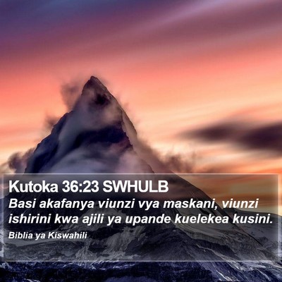 Kutoka 36:23 SWHULB Bible Verse Image