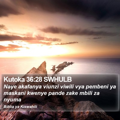Kutoka 36:28 SWHULB Bible Verse Image