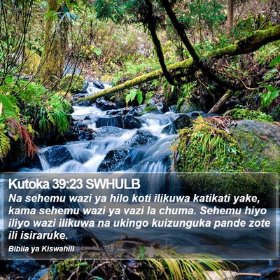 Kutoka 39:23 SWHULB Bible Verse Image