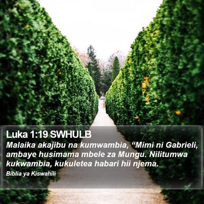 Luka 1:19 SWHULB Bible Verse Image