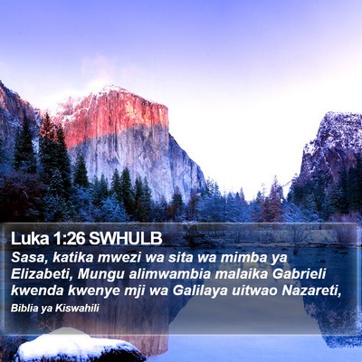Luka 1:26 SWHULB Bible Verse Image