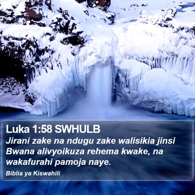 Luka 1:58 SWHULB Bible Verse Image