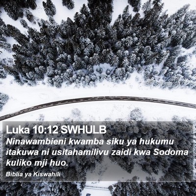 Luka 10:12 SWHULB Bible Verse Image