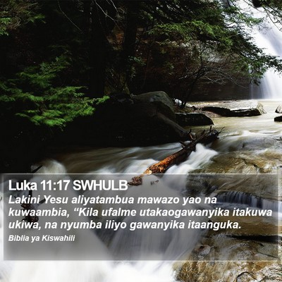 Luka 11:17 SWHULB Bible Verse Image
