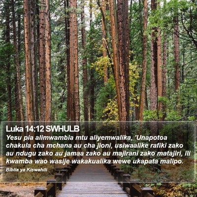 Luka 14:12 SWHULB Bible Verse Image