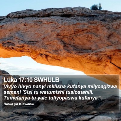 Luka 17:10 SWHULB Bible Verse Image