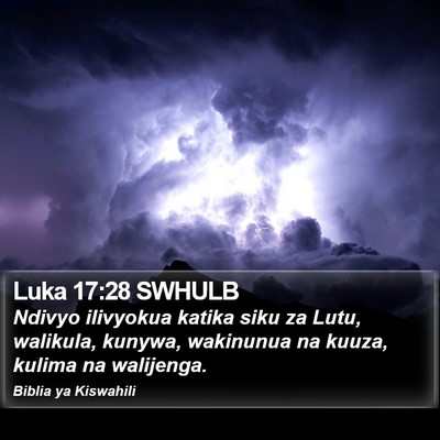 Luka 17:28 SWHULB Bible Verse Image