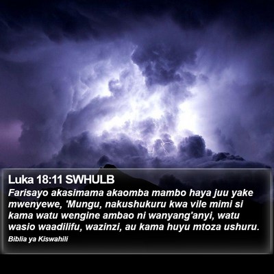 Luka 18:11 SWHULB Bible Verse Image
