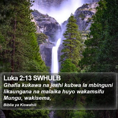 Luka 2:13 SWHULB Bible Verse Image