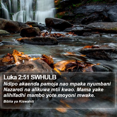 Luka 2:51 SWHULB Bible Verse Image