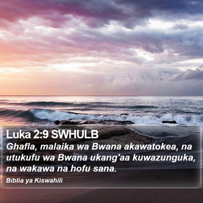 Luka 2:9 SWHULB Bible Verse Image