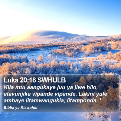 Luka 20:18 SWHULB Bible Verse Image