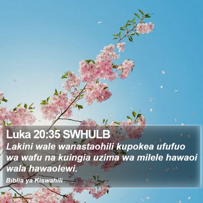 Luka 20:35 SWHULB Bible Verse Image