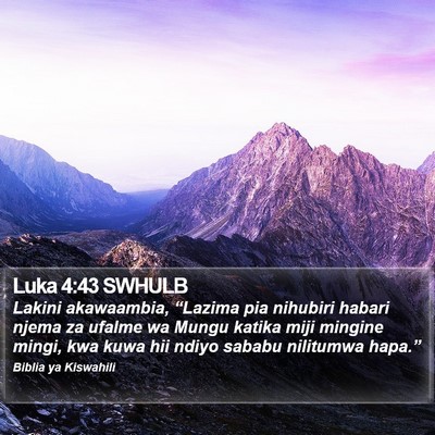 Luka 4:43 SWHULB Bible Verse Image
