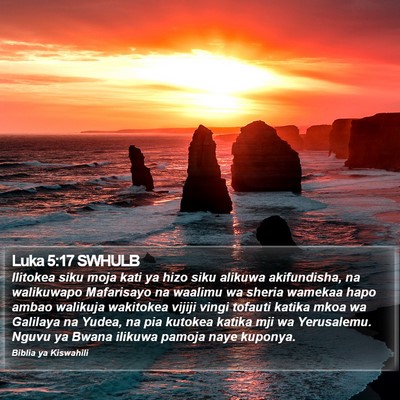 Luka 5:17 SWHULB Bible Verse Image