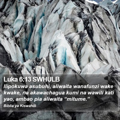 Luka 6:13 SWHULB Bible Verse Image