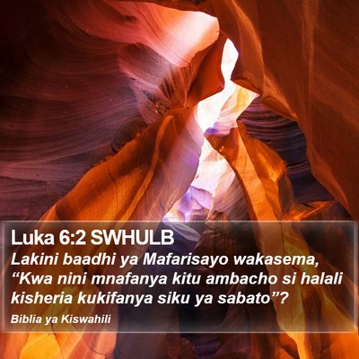 Luka 6:2 SWHULB Bible Verse Image