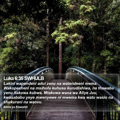 Luka 6:35 SWHULB Bible Verse Image