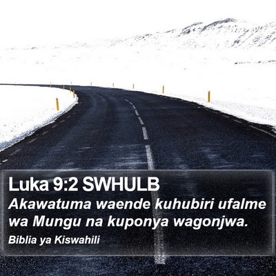 Luka 9:2 SWHULB Bible Verse Image