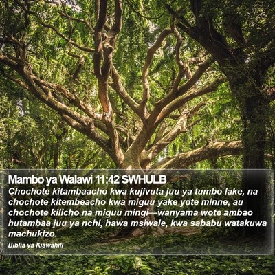 Mambo ya Walawi 11:42 SWHULB Bible Verse Image