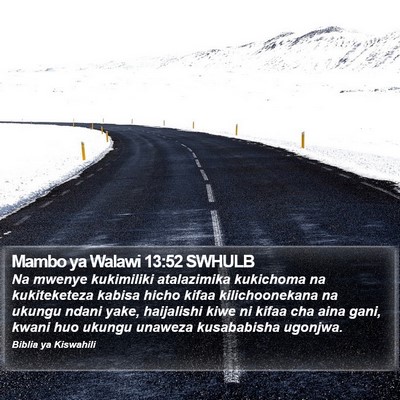 Mambo ya Walawi 13:52 SWHULB Bible Verse Image