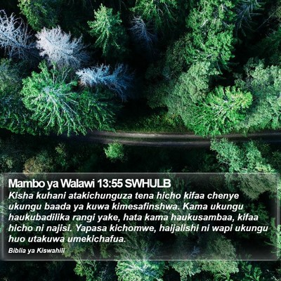 Mambo ya Walawi 13:55 SWHULB Bible Verse Image