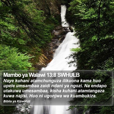Mambo ya Walawi 13:8 SWHULB Bible Verse Image