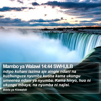 Mambo ya Walawi 14:44 SWHULB Bible Verse Image