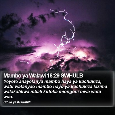 Mambo ya Walawi 18:29 SWHULB Bible Verse Image