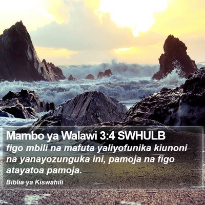 Mambo ya Walawi 3:4 SWHULB Bible Verse Image