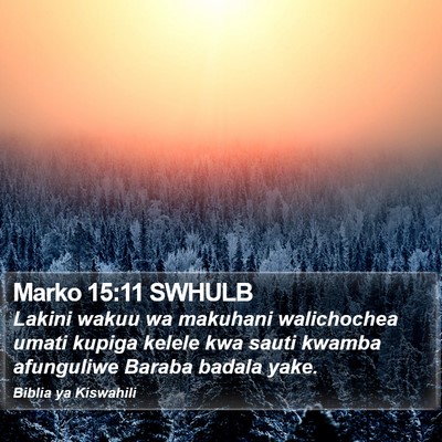 Marko 15:11 SWHULB Bible Verse Image