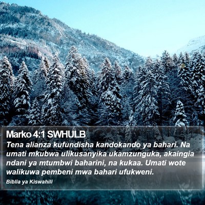 Marko 4:1 SWHULB Bible Verse Image