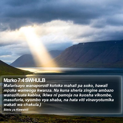 Marko 7:4 SWHULB Bible Verse Image