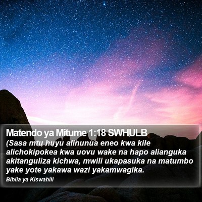 Matendo ya Mitume 1:18 SWHULB Bible Verse Image