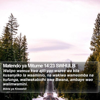 Matendo ya Mitume 14:23 SWHULB Bible Verse Image