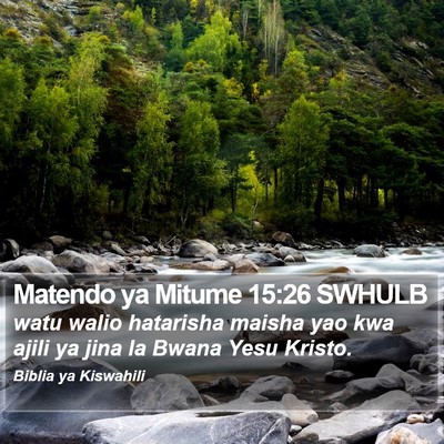 Matendo ya Mitume 15:26 SWHULB Bible Verse Image