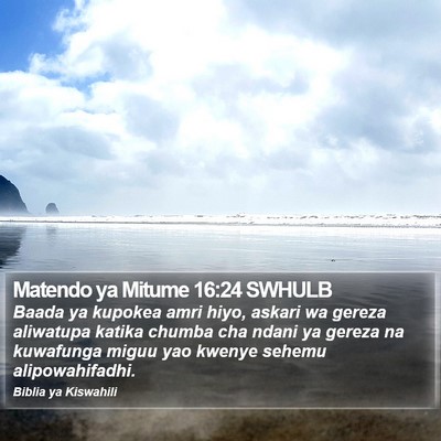 Matendo ya Mitume 16:24 SWHULB Bible Verse Image