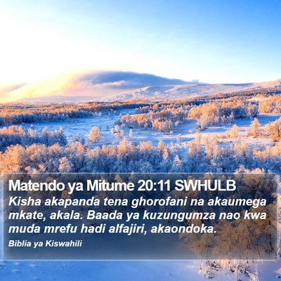 Matendo ya Mitume 20:11 SWHULB Bible Verse Image