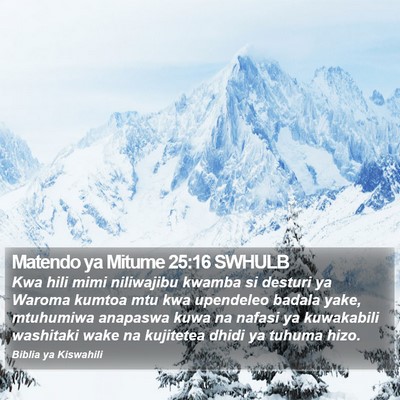 Matendo ya Mitume 25:16 SWHULB Bible Verse Image