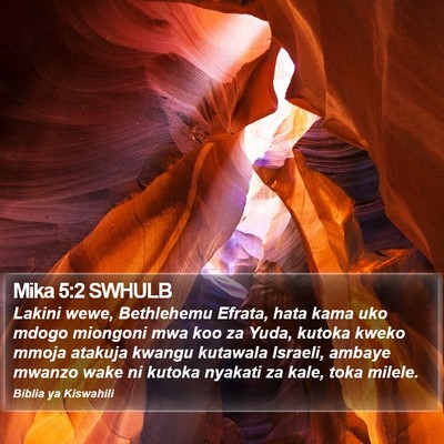 Mika 5:2 SWHULB Bible Verse Image