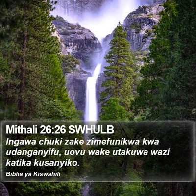 Mithali 26:26 SWHULB Bible Verse Image