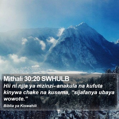 Mithali 30:20 SWHULB Bible Verse Image