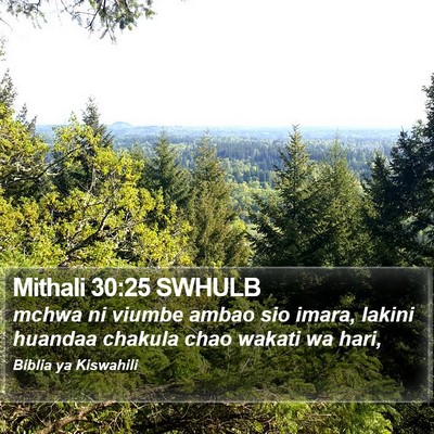 Mithali 30:25 SWHULB Bible Verse Image