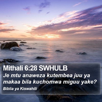 Mithali 6:28 SWHULB Bible Verse Image