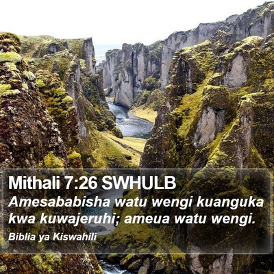 Mithali 7:26 SWHULB Bible Verse Image