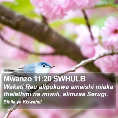 Mwanzo 11:20 SWHULB Bible Verse Image