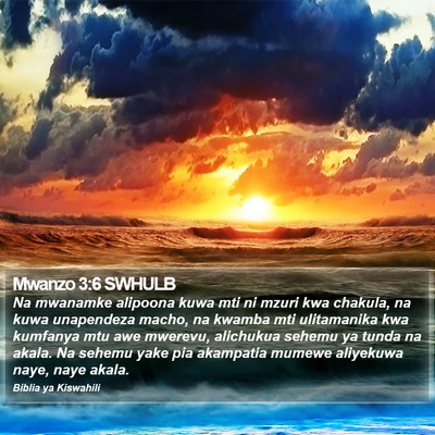 Mwanzo 3:6 SWHULB Bible Verse Image