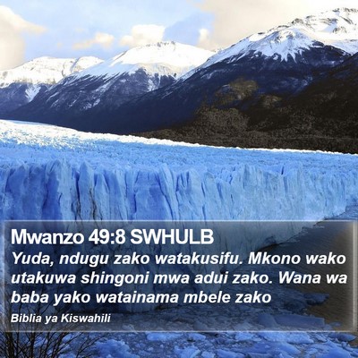 Mwanzo 49:8 SWHULB Bible Verse Image