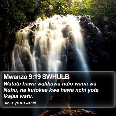Mwanzo 9:19 SWHULB Bible Verse Image